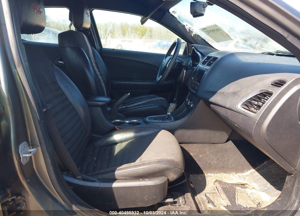 2013 DODGE AVENGER R/T VIN: 1C3CDZBG0DN562848