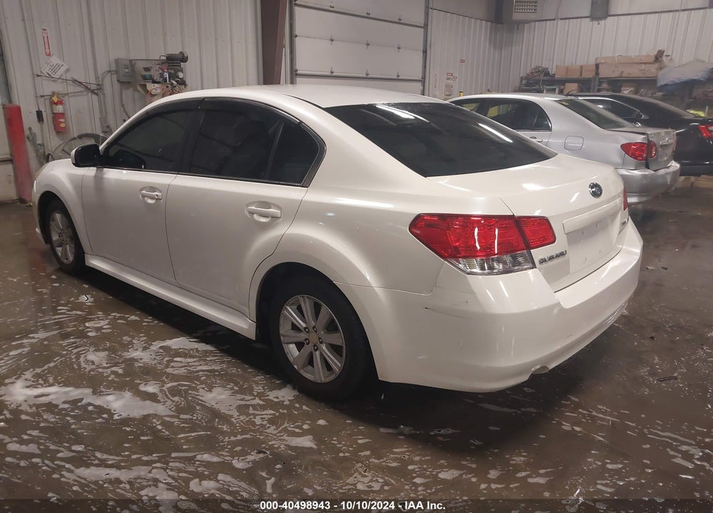 2010 SUBARU LEGACY 2.5I PREMIUM VIN: 4S3BMCC63A3222546