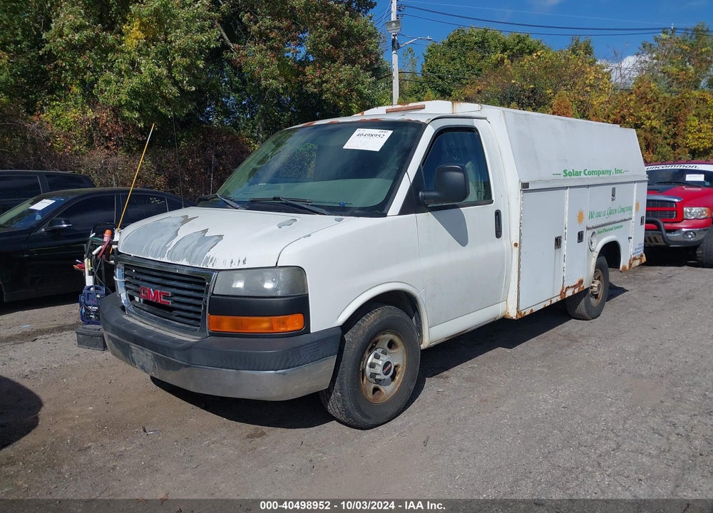 2007 GMC SAVANA CUTAWAY WORK VAN VIN: 1GDHG31V071202458