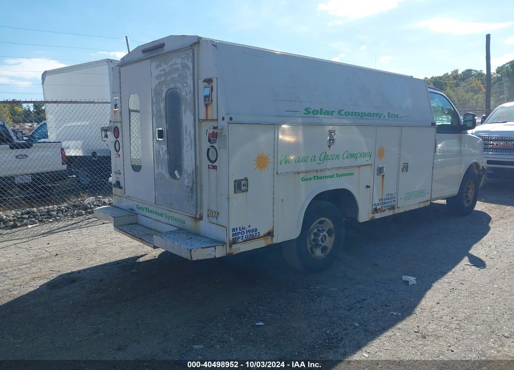 2007 GMC SAVANA CUTAWAY WORK VAN VIN: 1GDHG31V071202458