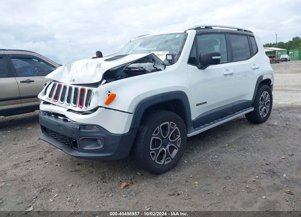 2017 JEEP RENEGADE LIMITED FWD VIN: ZACCJADB9HPE93517