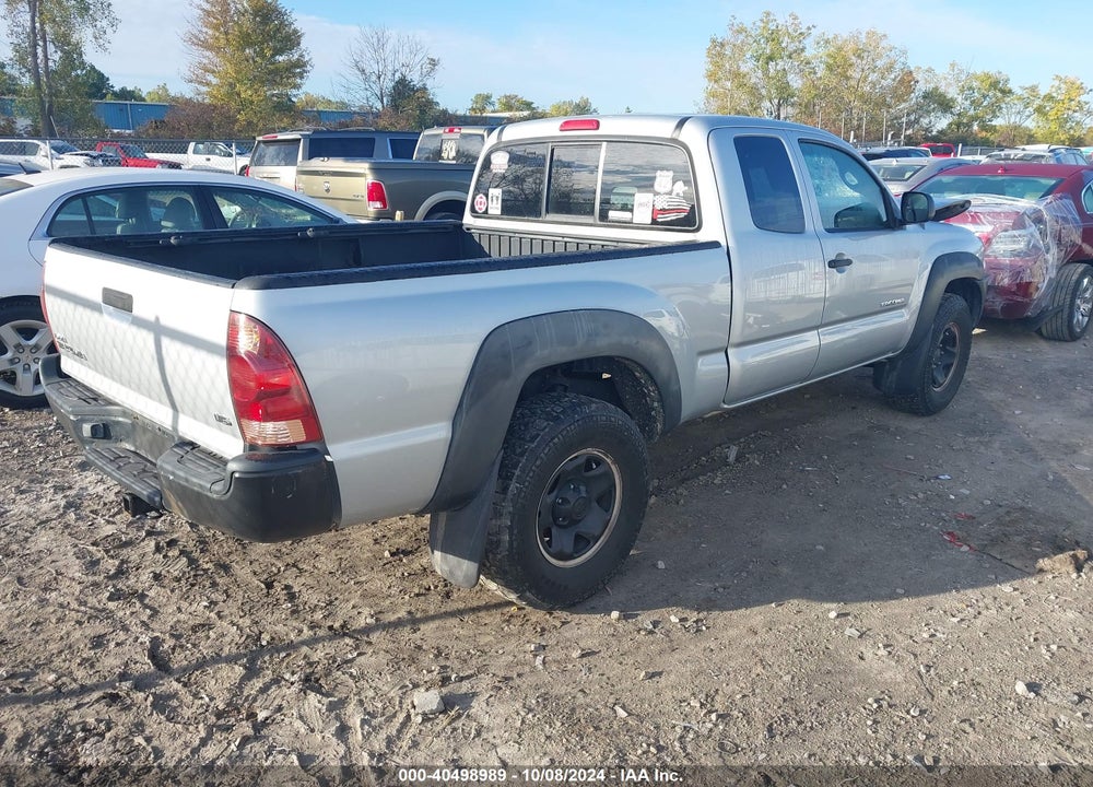 2005 TOYOTA TACOMA BASE V6 VIN: 5TEUU42N55Z068565