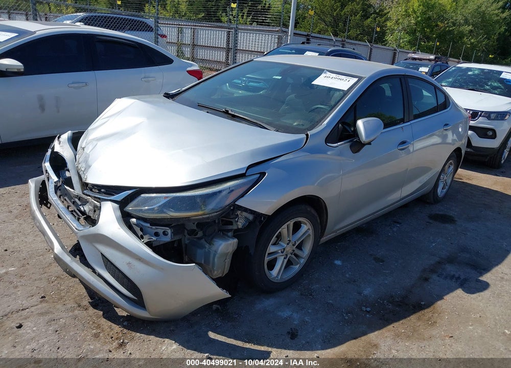 2018 CHEVROLET CRUZE LT AUTO VIN: 1G1BE5SM1J7124738
