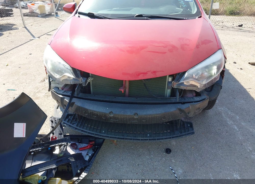 2016 TOYOTA COROLLA LE VIN: 5YFBURHE3GP525474