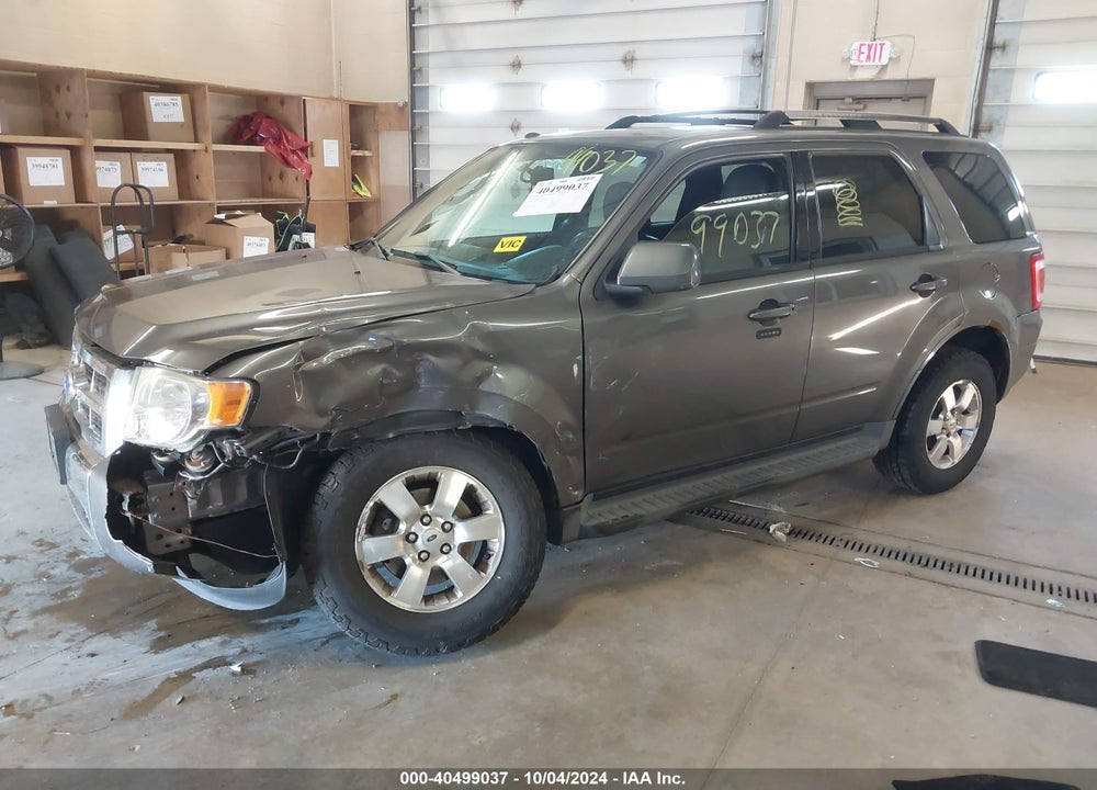 2011 FORD ESCAPE LIMITED VIN: 1FMCU9EG0BKB94737
