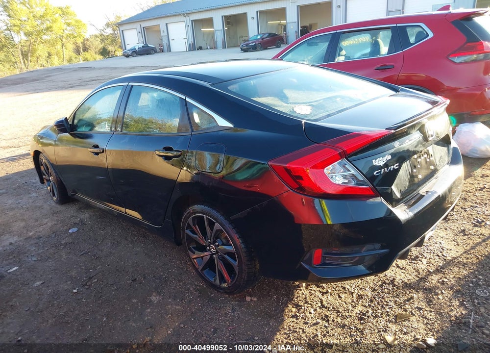 2020 HONDA CIVIC SPORT VIN: 2HGFC2F86LH532669