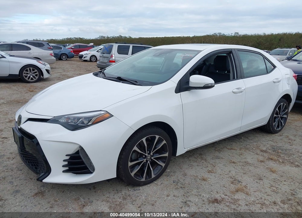 2018 TOYOTA COROLLA VIN: 2T1BURHE8JC045230