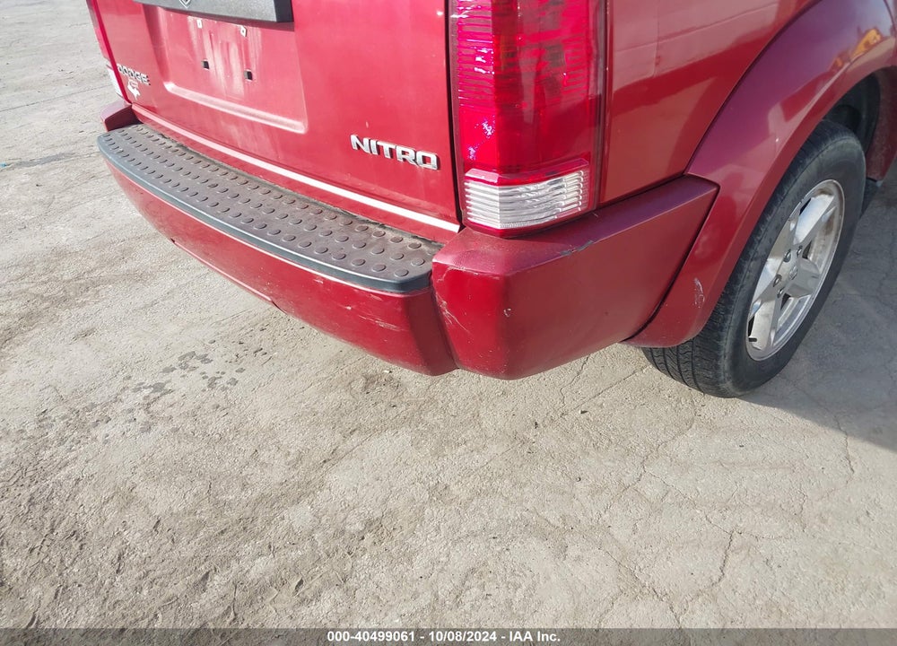 2010 DODGE NITRO SE VIN: 1D4PU2GK8AW141177