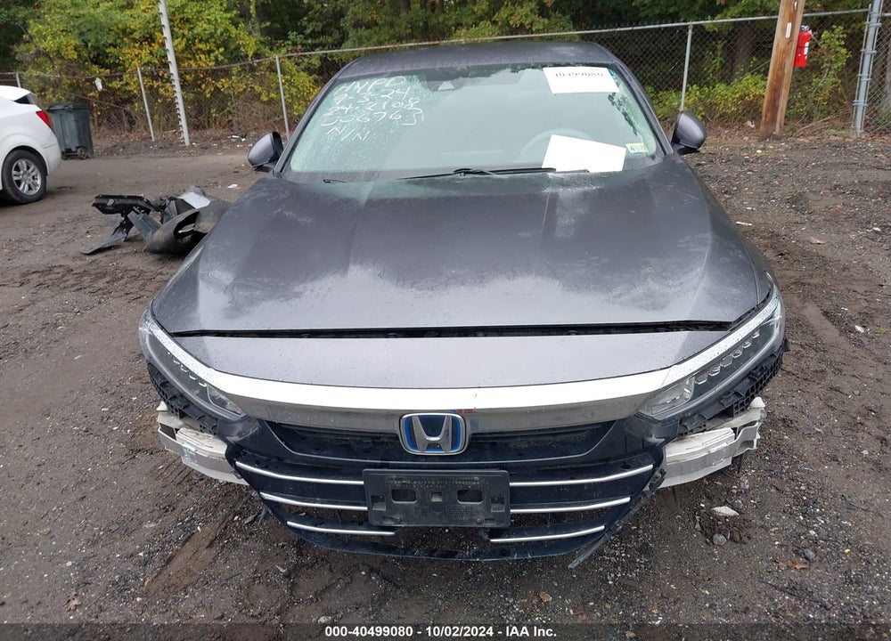 2021 HONDA ACCORD HYBRID VIN: 1HGCV3F11MA006763