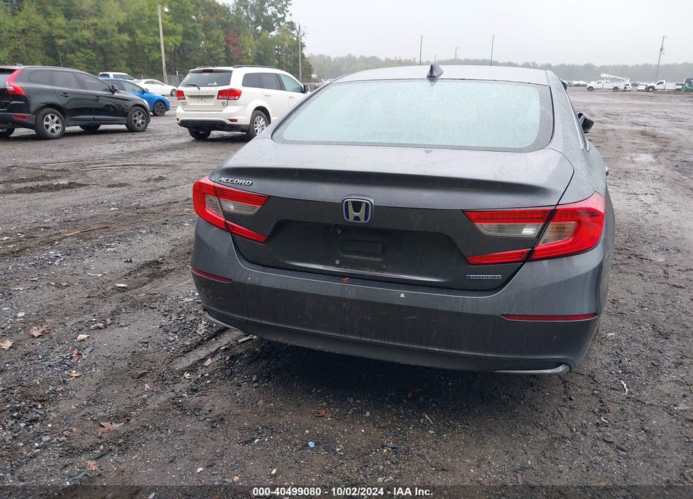 2021 HONDA ACCORD HYBRID VIN: 1HGCV3F11MA006763