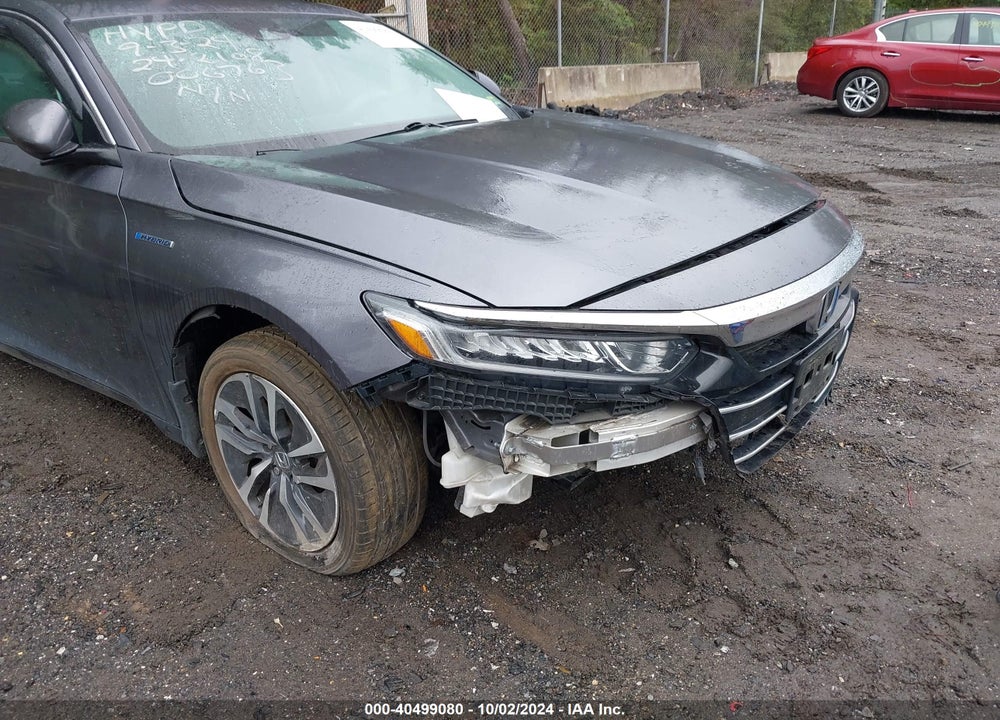 2021 HONDA ACCORD HYBRID VIN: 1HGCV3F11MA006763