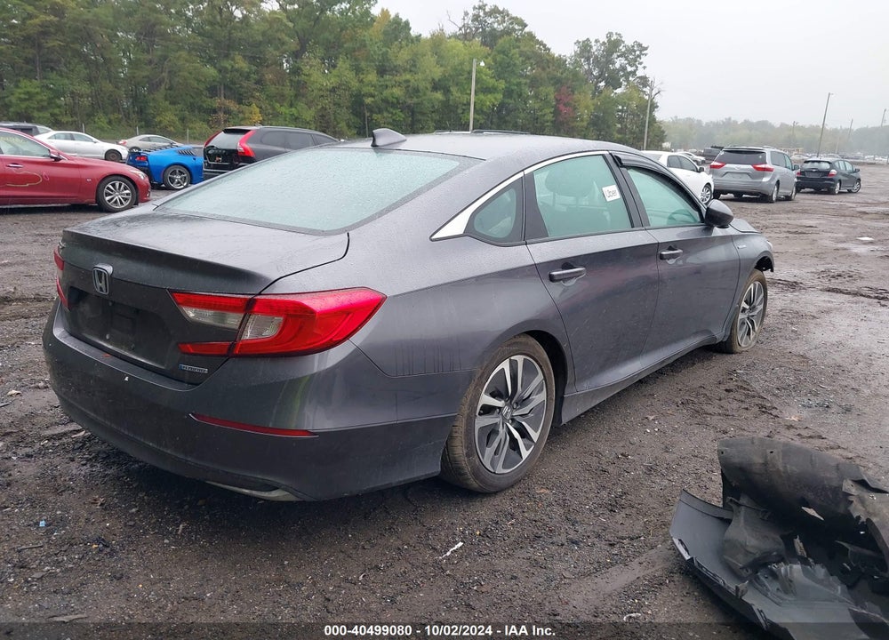 2021 HONDA ACCORD HYBRID VIN: 1HGCV3F11MA006763