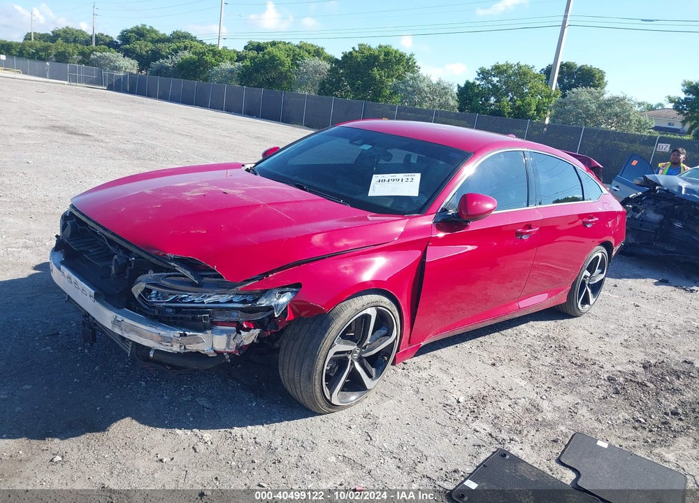 2020 HONDA ACCORD SPORT VIN: 1HGCV1F37LA130184