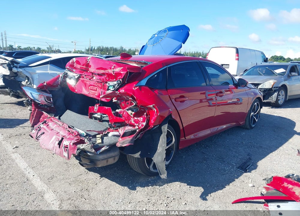2020 HONDA ACCORD SPORT VIN: 1HGCV1F37LA130184