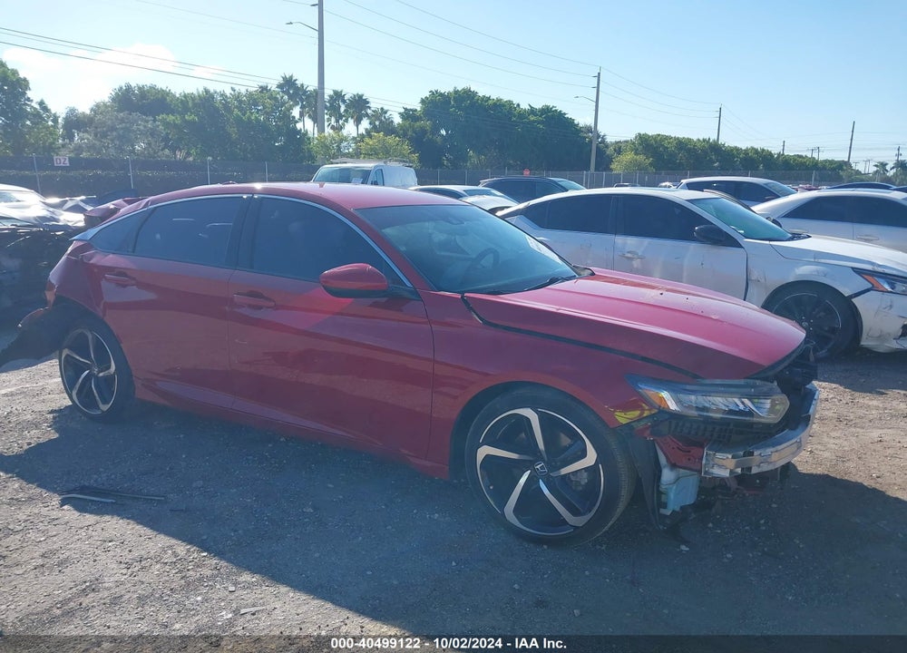 2020 HONDA ACCORD SPORT VIN: 1HGCV1F37LA130184