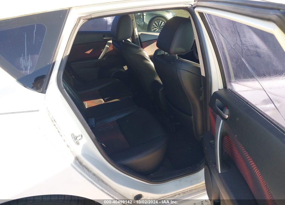 2012 MAZDA SPEED3 TOURING VIN: JM1BL1L31C1522212