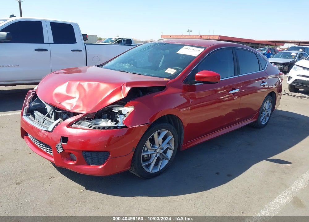 2014 NISSAN SENTRA SR VIN: 3N1AB7AP1EY329308