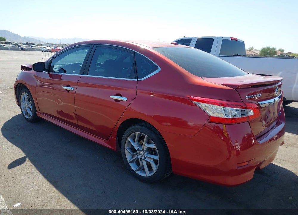 2014 NISSAN SENTRA SR VIN: 3N1AB7AP1EY329308