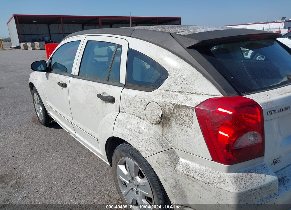 2007 DODGE CALIBER SXT VIN: 1B3HB48B77D165686