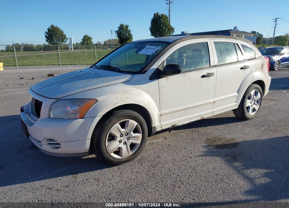2007 DODGE CALIBER SXT VIN: 1B3HB48B77D165686
