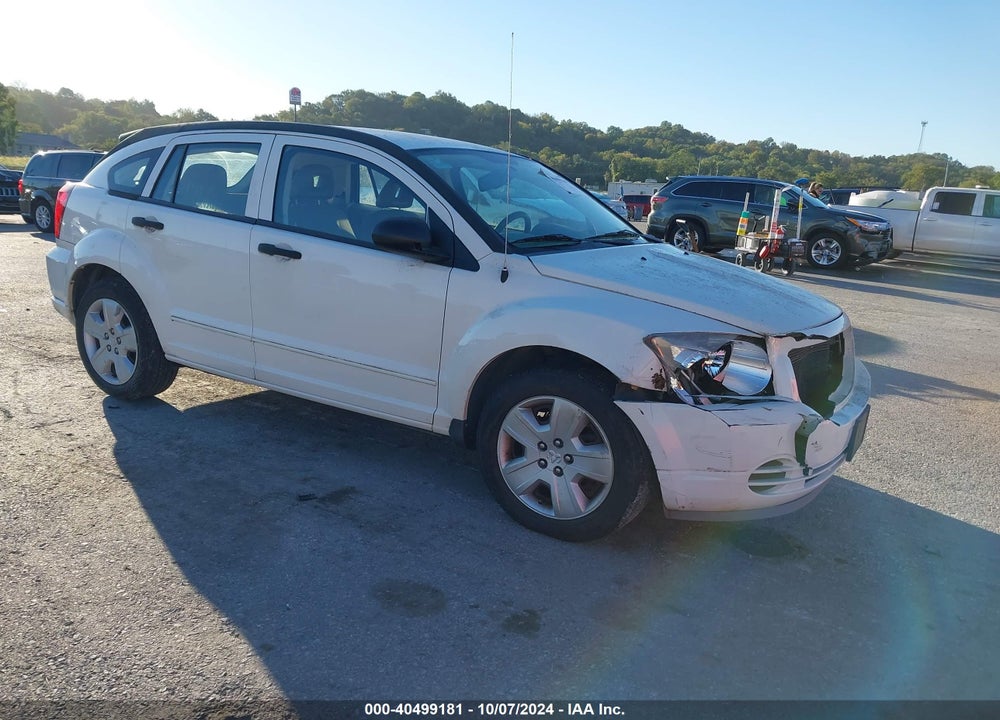 2007 DODGE CALIBER SXT VIN: 1B3HB48B77D165686
