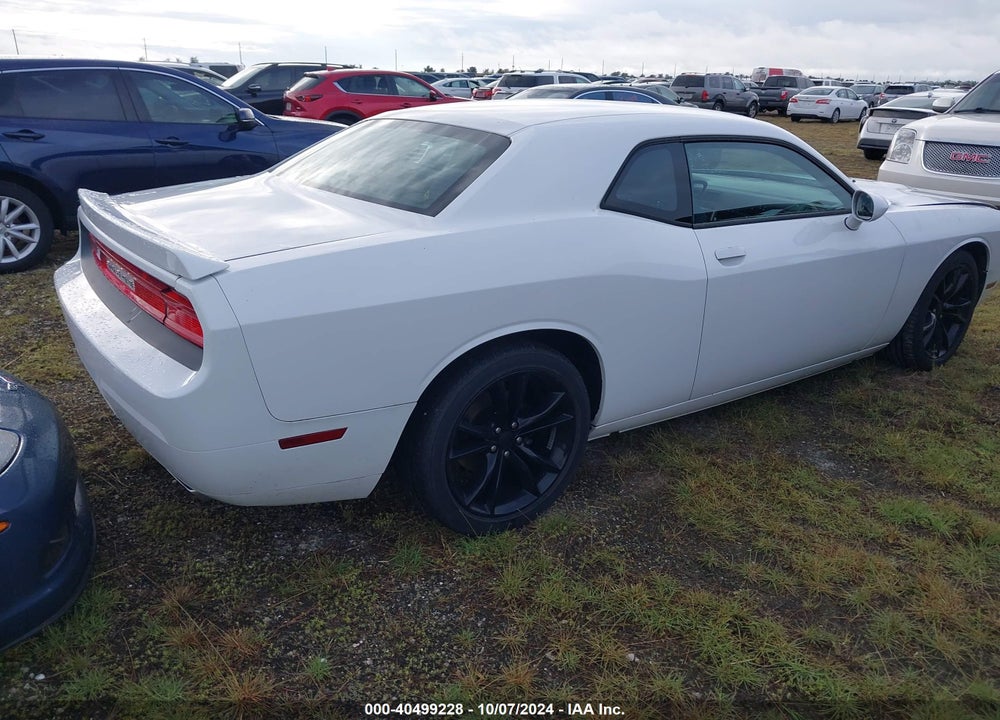 2012 DODGE CHALLENGER SXT VIN: 2C3CDYAG5CH106279