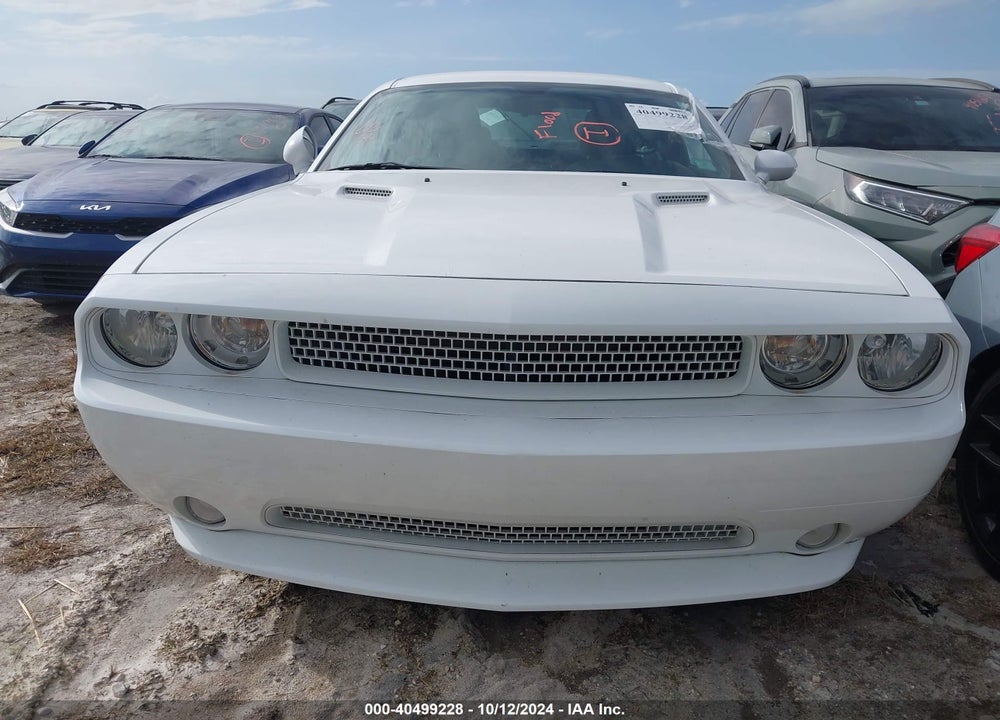 2012 DODGE CHALLENGER SXT VIN: 2C3CDYAG5CH106279