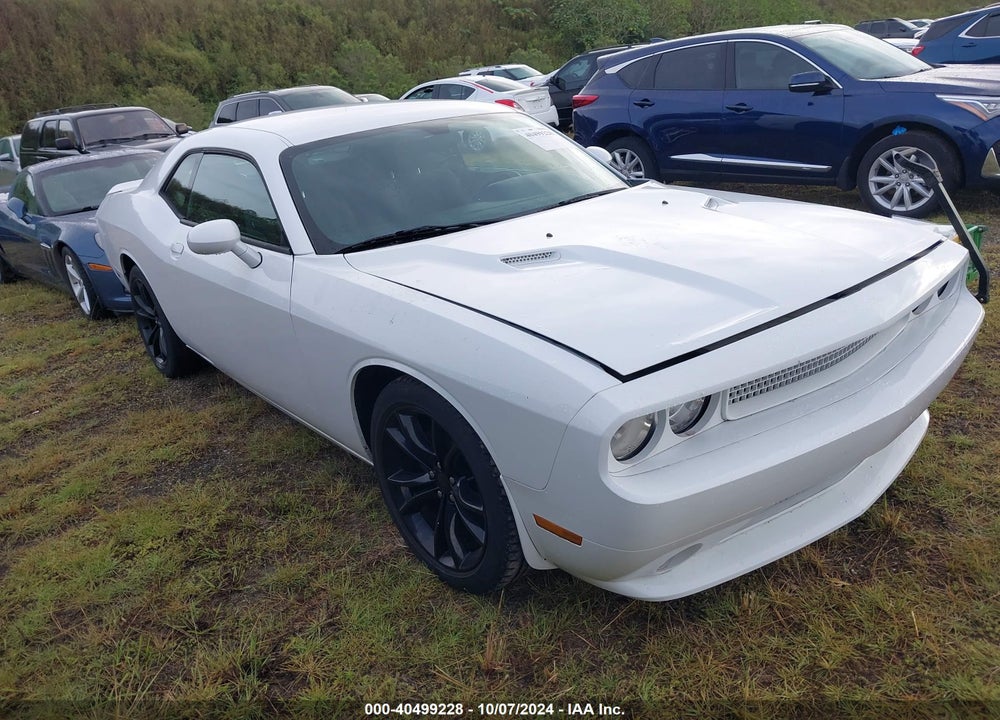 2012 DODGE CHALLENGER SXT VIN: 2C3CDYAG5CH106279
