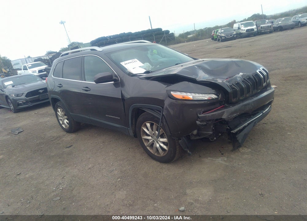 2016 JEEP CHEROKEE LIMITED VIN: 1C4PJMDB0GW240039