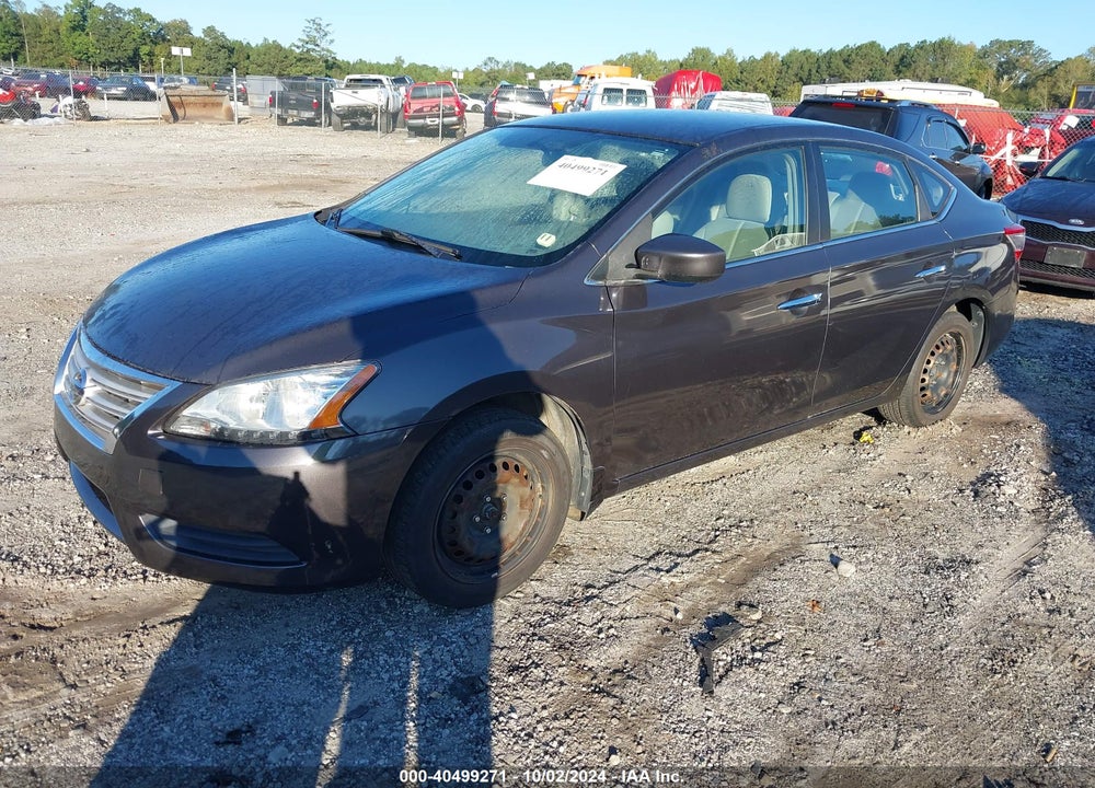 2013 NISSAN SENTRA S VIN: 3N1AB7AP1DL795350
