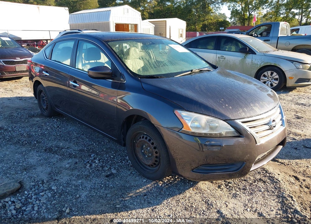 2013 NISSAN SENTRA S VIN: 3N1AB7AP1DL795350