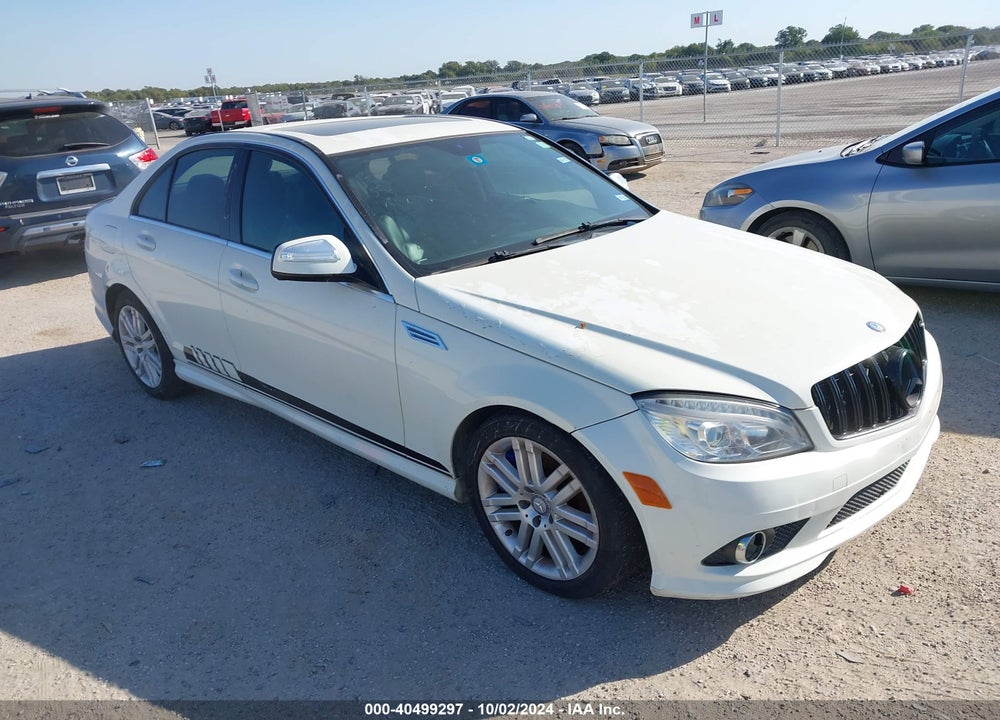 2009 MERCEDES-BENZ C 300 LUXURY/SPORT VIN: WDDGF54X49R061853