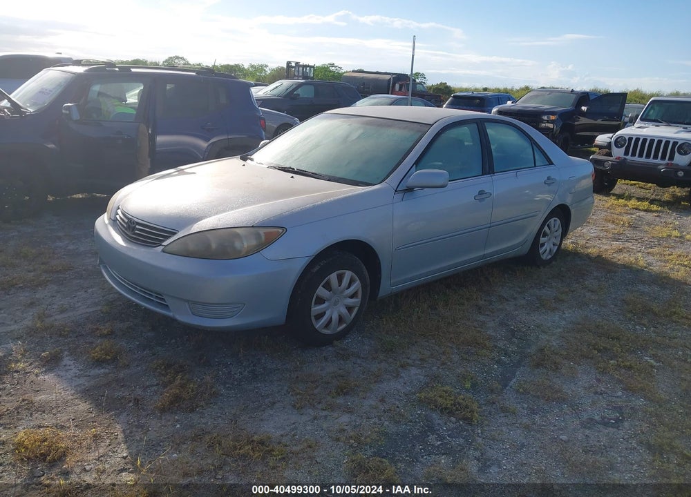 2005 TOYOTA CAMRY LE VIN: JTDBE32K850304095