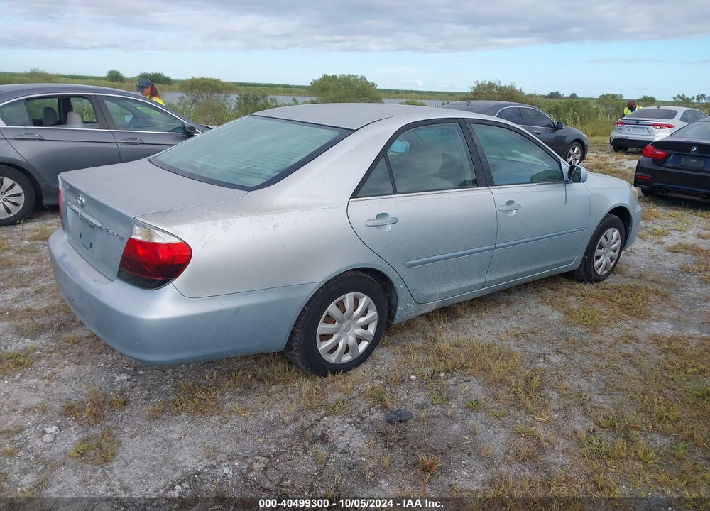 2005 TOYOTA CAMRY LE VIN: JTDBE32K850304095