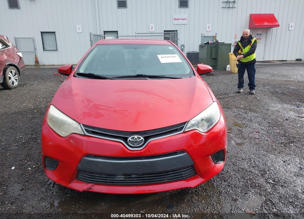 2015 TOYOTA COROLLA LE VIN: 2T1BURHE2FC262067