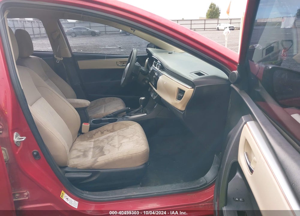 2015 TOYOTA COROLLA LE VIN: 2T1BURHE2FC262067
