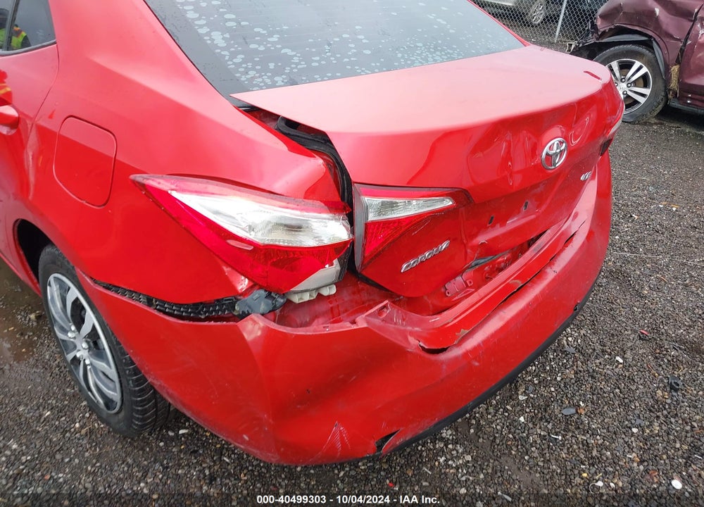 2015 TOYOTA COROLLA LE VIN: 2T1BURHE2FC262067