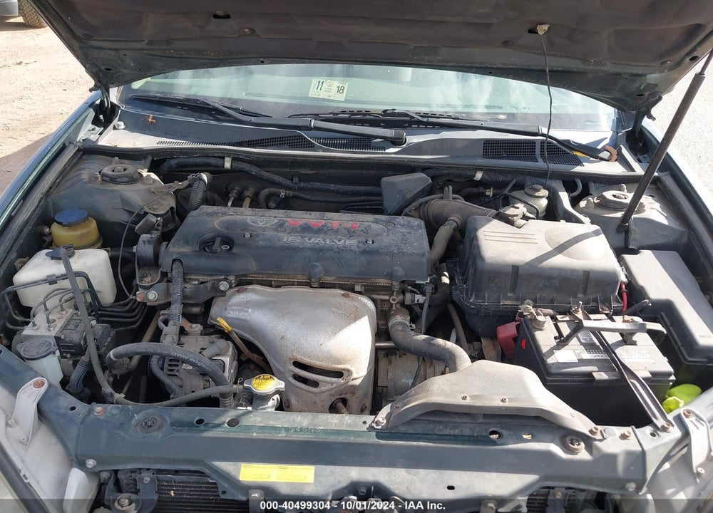 2002 TOYOTA CAMRY XLE VIN: 4T1BE32K22U530956
