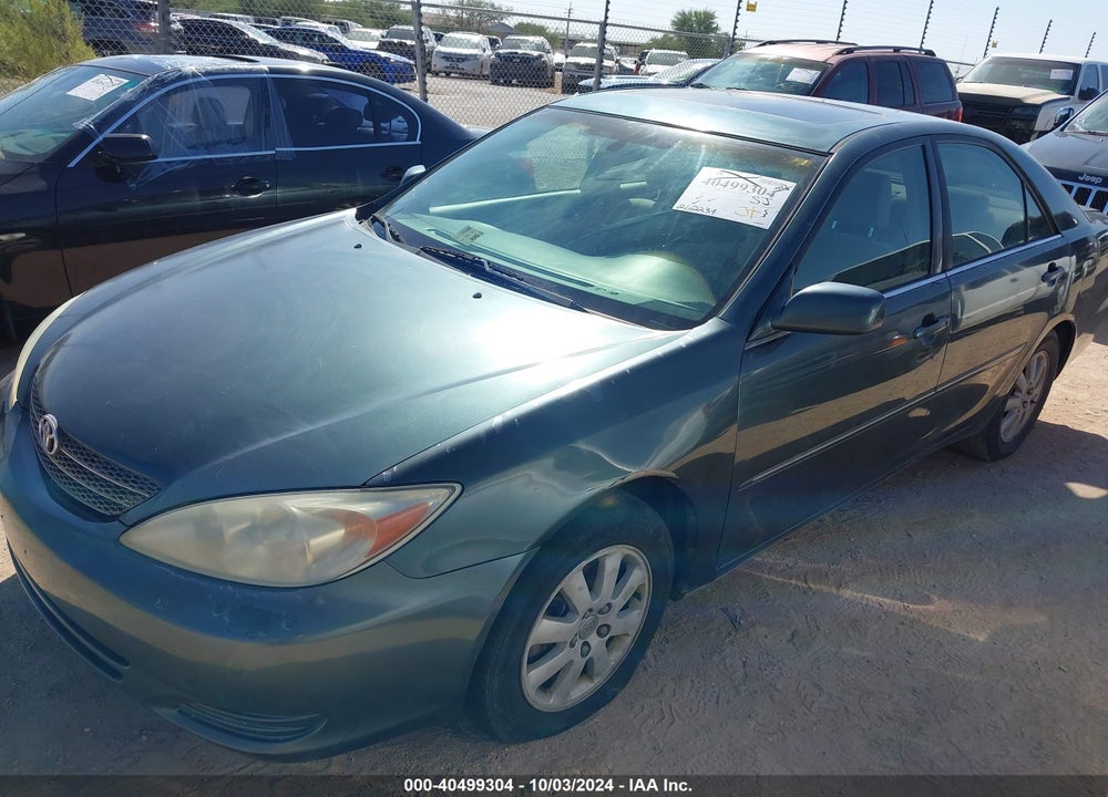 2002 TOYOTA CAMRY XLE VIN: 4T1BE32K22U530956