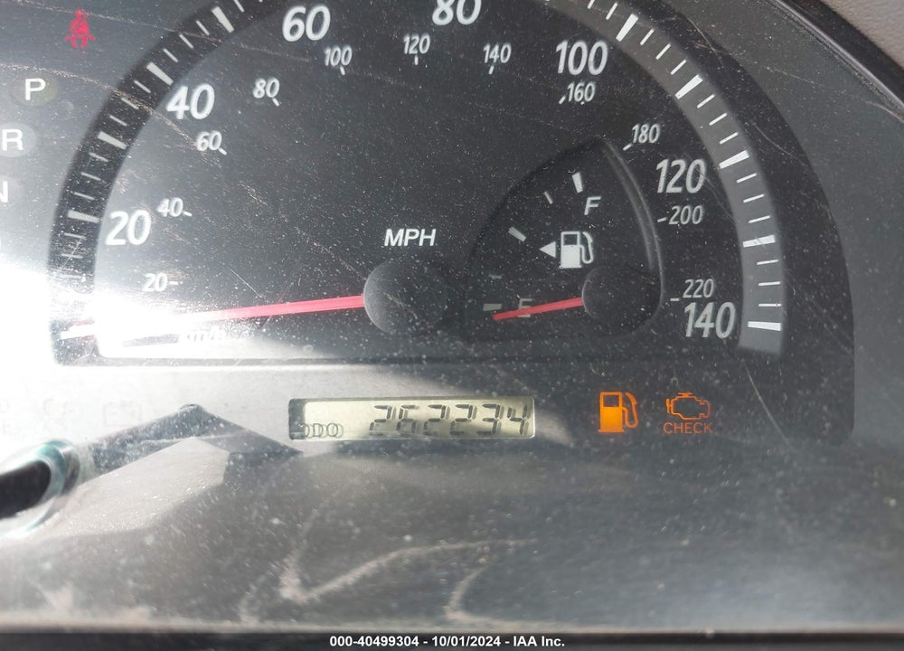 2002 TOYOTA CAMRY XLE VIN: 4T1BE32K22U530956