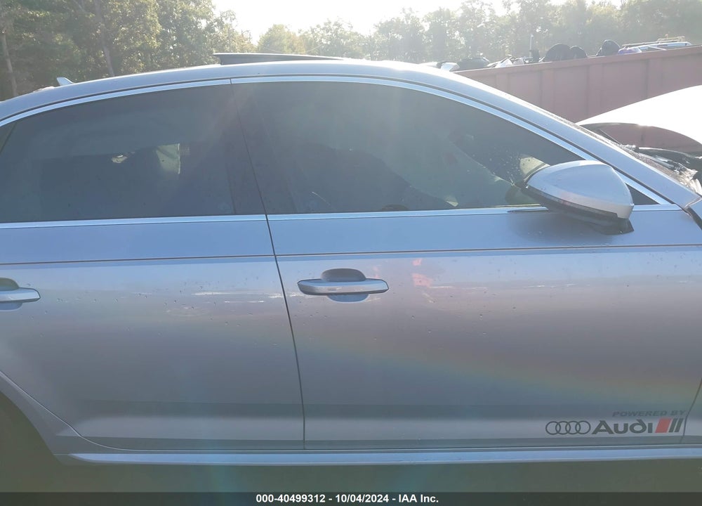 2017 AUDI A4 VIN: WAUENAF42HN010709