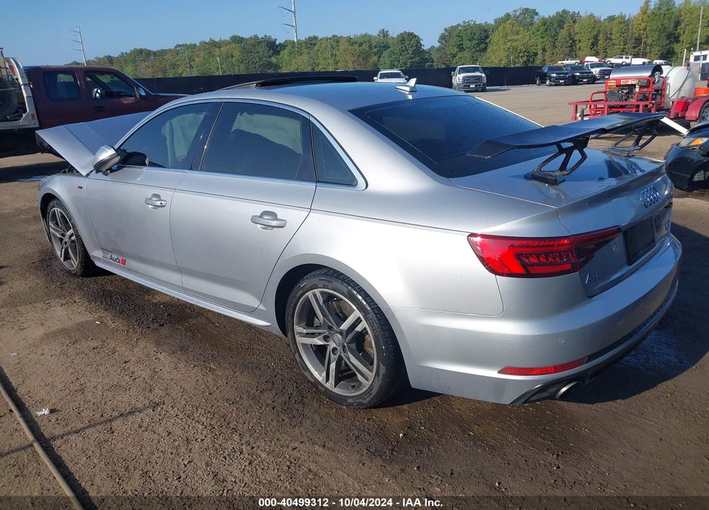 2017 AUDI A4 VIN: WAUENAF42HN010709