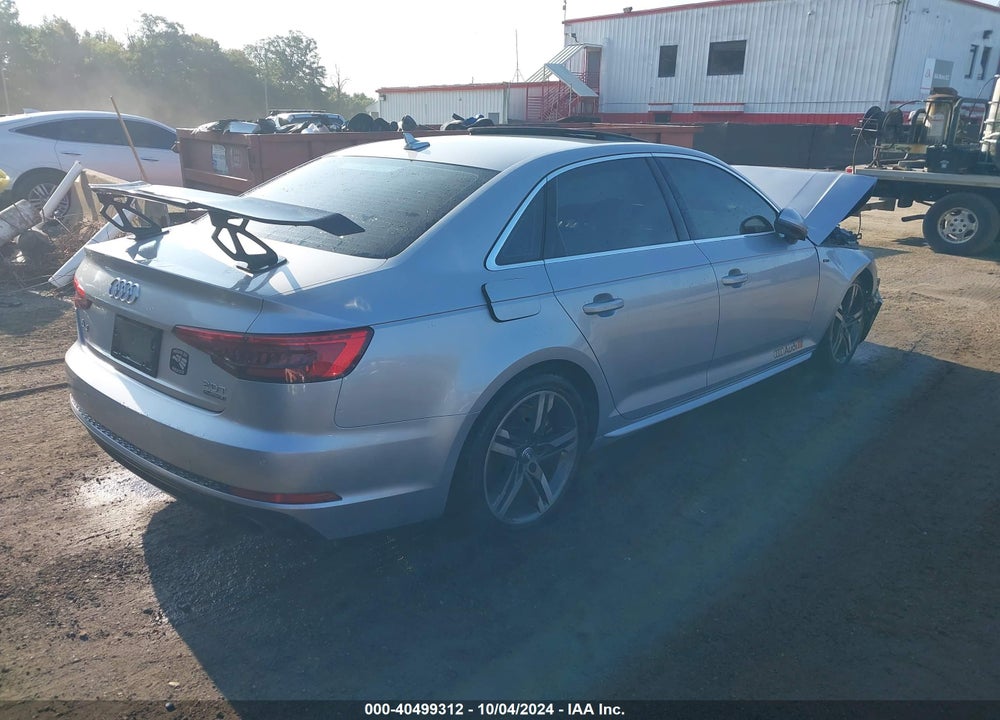 2017 AUDI A4 VIN: WAUENAF42HN010709