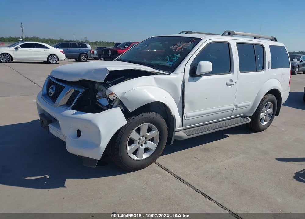 2011 NISSAN PATHFINDER SV VIN: 5N1AR1NN7BC611709
