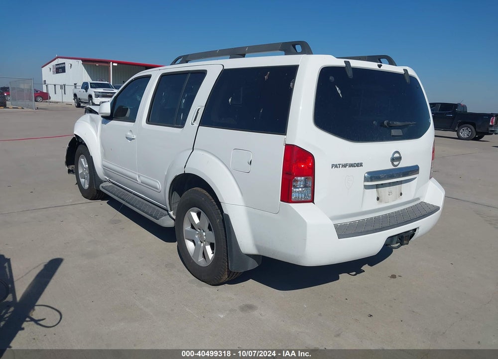 2011 NISSAN PATHFINDER SV VIN: 5N1AR1NN7BC611709