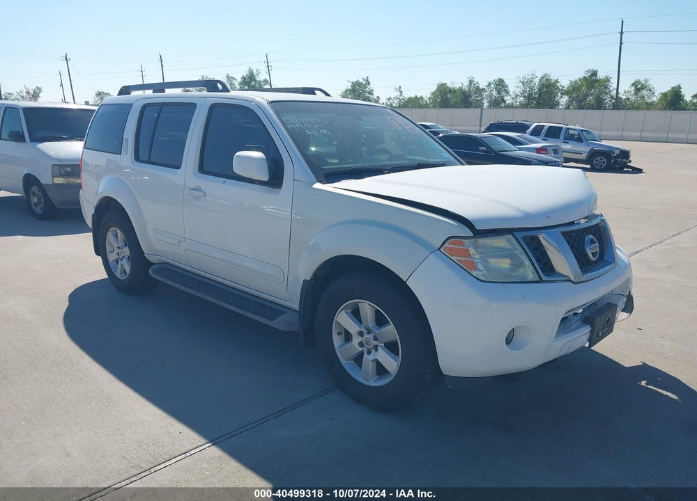 2011 NISSAN PATHFINDER SV VIN: 5N1AR1NN7BC611709
