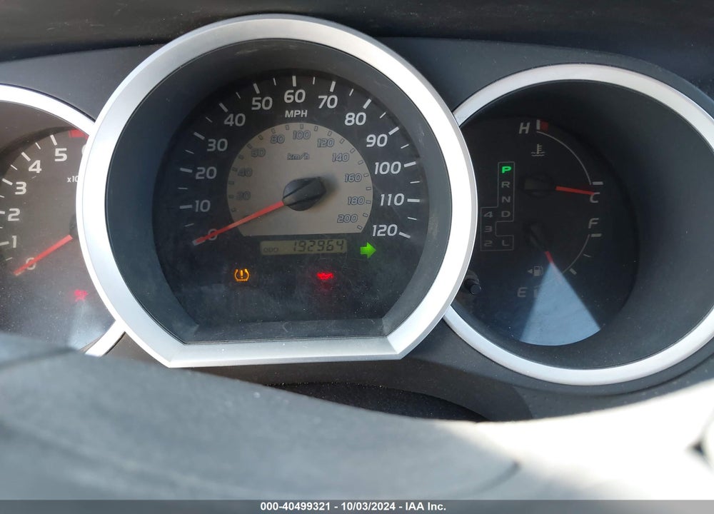 2007 TOYOTA TACOMA PRERUNNER V6 VIN: 5TEKU72N17Z343229