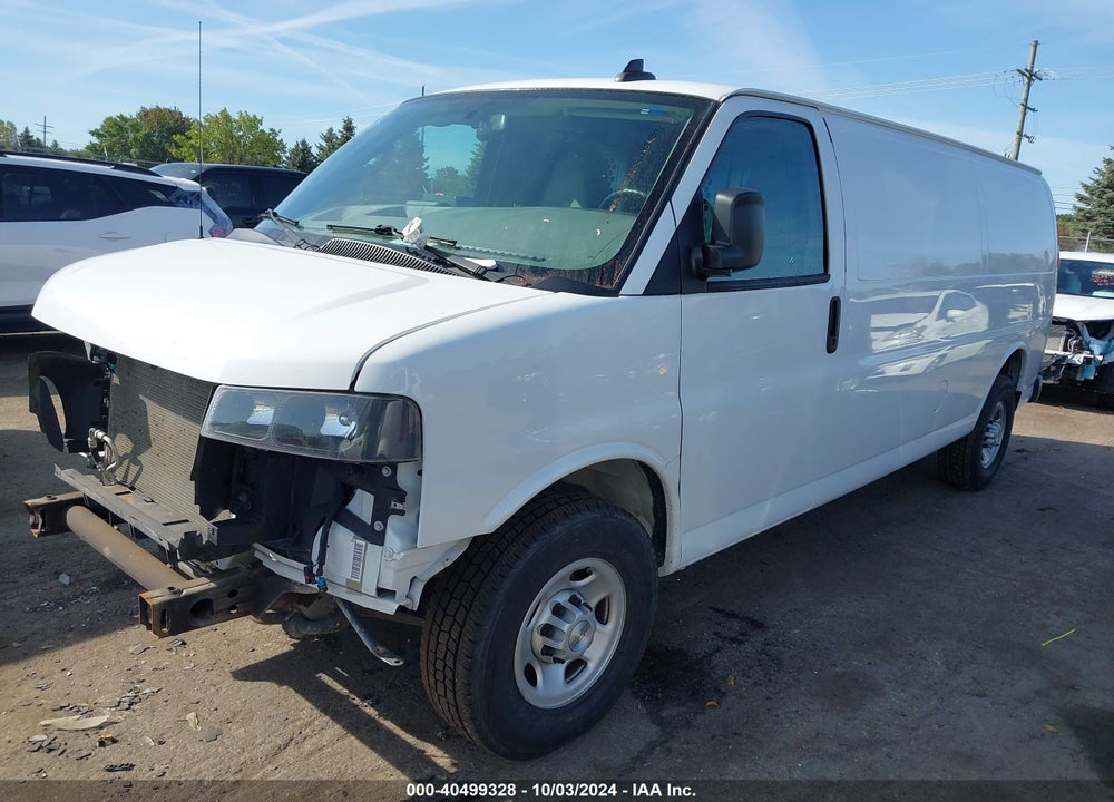 2021 CHEVROLET EXPRESS CARGO RWD 2500 EXTENDED WHEELBASE WT VIN: 1GCWGBF74M1175373