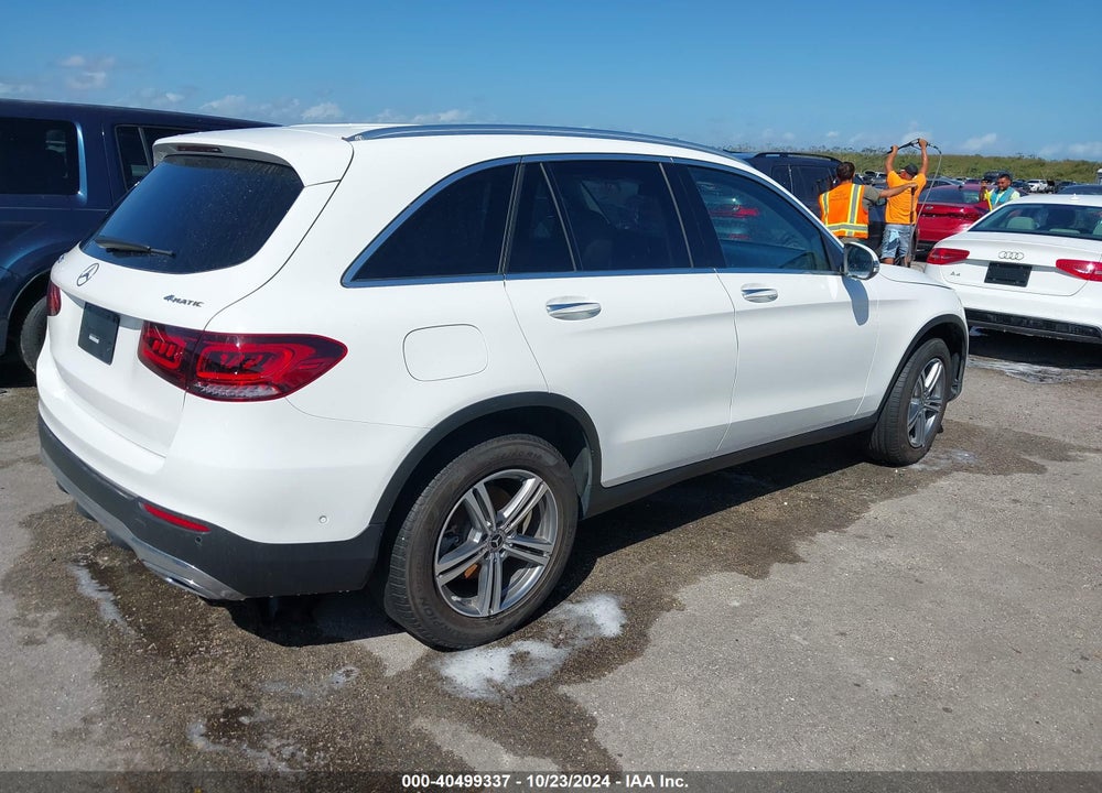 2022 MERCEDES-BENZ GLC 300 4MATIC SUV VIN: W1N0G8EB7NV370580