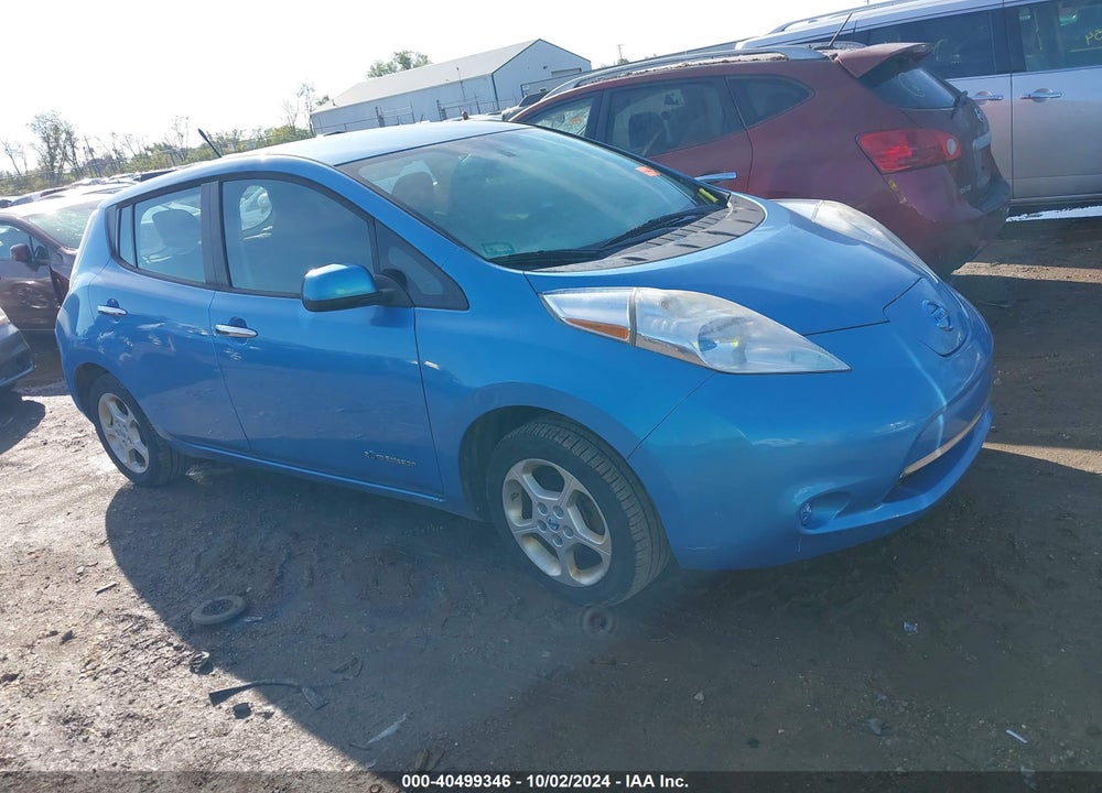 2013 NISSAN LEAF SV VIN: 1N4AZ0CP6DC408368